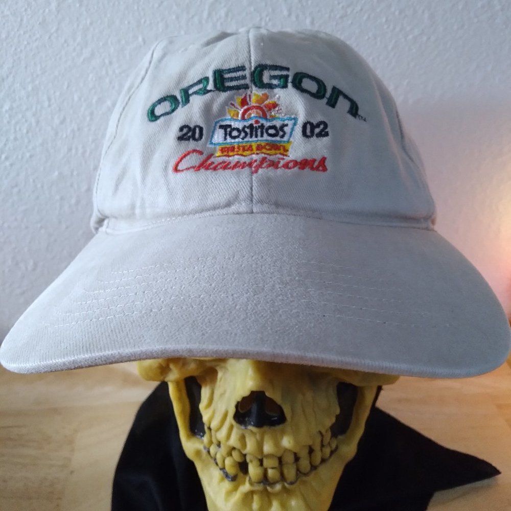 Vintage Oregon Ducks Fiesta Bowl 2002 Strap Back Hat